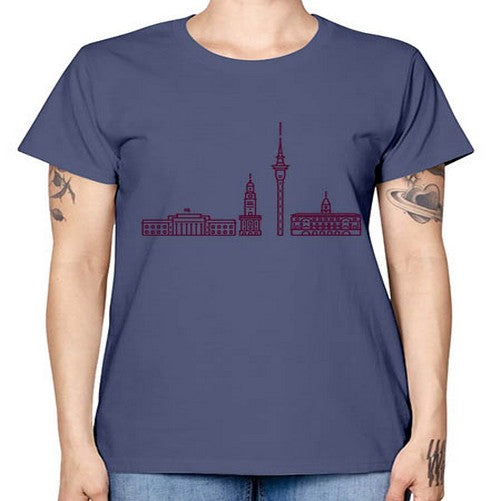 Auckland 376# - cities -  Missy T-Shirt