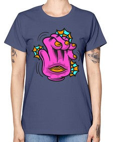 Bored high five 23# - cartoon general -  Missy T-Shirt