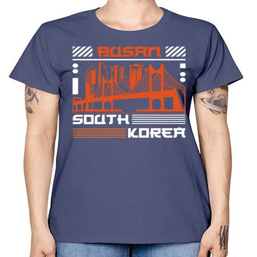Busan 524# - cities -  Missy T-Shirt