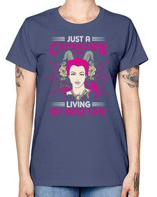 Capricorn chick 193# - capricorn -  Missy T-Shirt