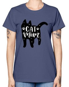 Cat Mom Style 86# - cats -  Missy T-Shirt