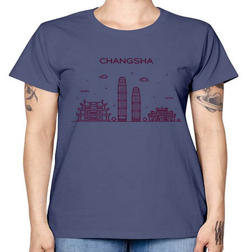 Changsha 553# - cities -  Missy T-Shirt