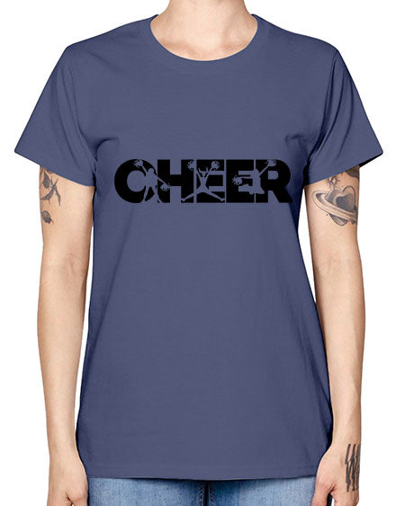 Cheer 1394# - cheer -  Missy T-Shirt