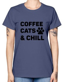 Coffee Cat Style 41# - cats -  Missy T-Shirt