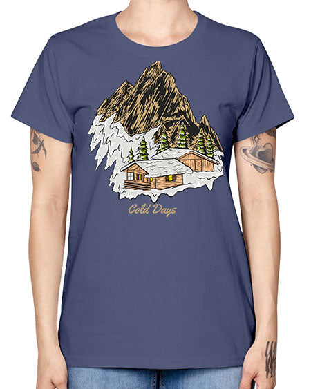 Cold Days 26# - nature -  Missy T-Shirt