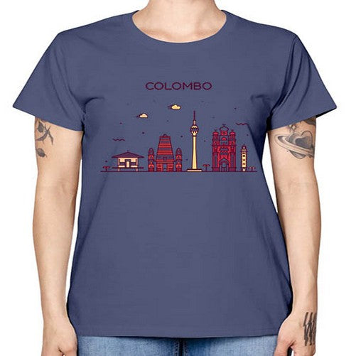 Colombo 599# - cities -  Missy T-Shirt