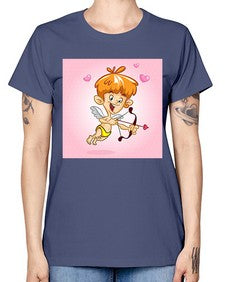 Cupid 80# - cartoon general -  Missy T-Shirt