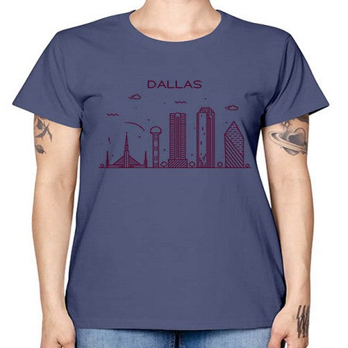 Dallas 643# - cities -  Missy T-Shirt