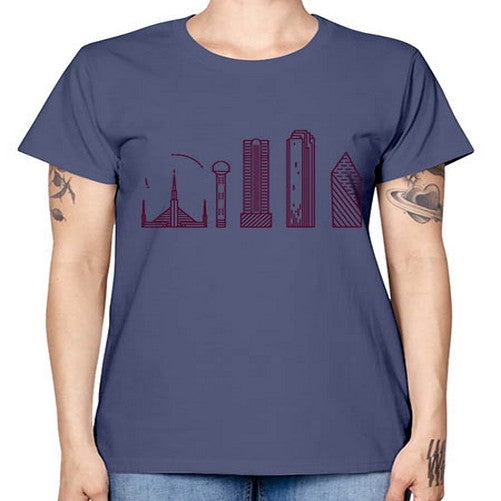 Dallas 644# - cities -  Missy T-Shirt