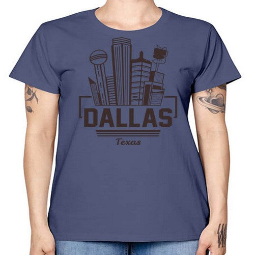 Dallas 645# - cities -  Missy T-Shirt