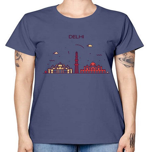 Delhi 656# - cities -  Missy T-Shirt