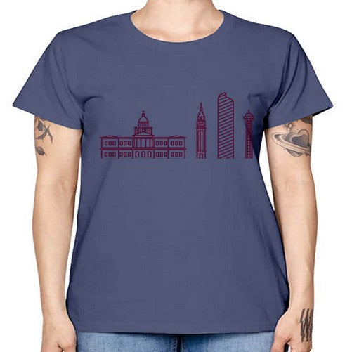 Denver 660# - cities -  Missy T-Shirt