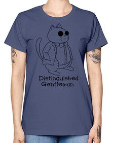 Distinguished Gentleman - cats -  Missy T-Shirt