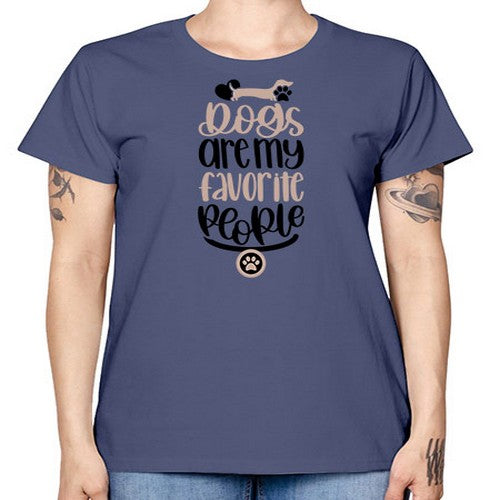 Dogs Are My Favorite People Style 23# - dogs -  Missy T-Shirt