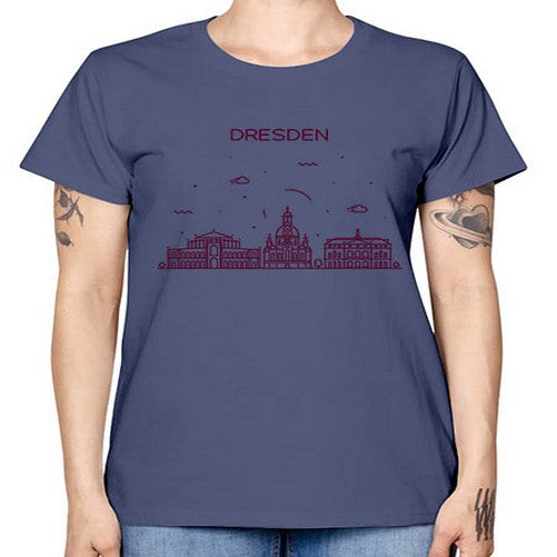 Dresden 681# - cities -  Missy T-Shirt