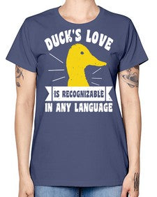 Ducks love Style 49# - ducks -  Missy T-Shirt