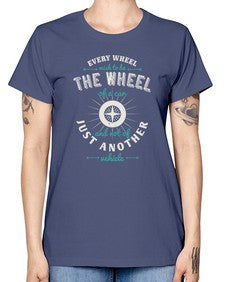 Every wheel wish to be the wheel of a car and not of just another vehicle 108# - car -  Missy T-Shirt