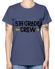 Fifth Grade Crew 63# - fifth grade -  Missy T-Shirt