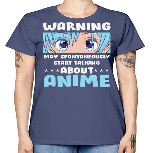 Funny Anime Talk About Anime 229# - anime -  Missy T-Shirt