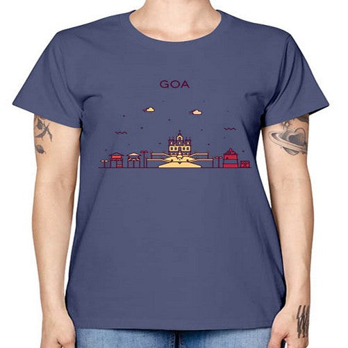 Goa 777# - cities -  Missy T-Shirt