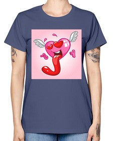 Heart 139# - cartoon general -  Missy T-Shirt