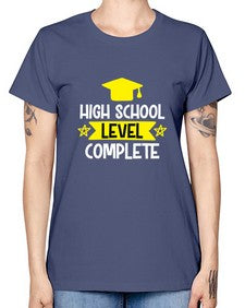 High School Level Complete 351# - twelfth grade -  Missy T-Shirt