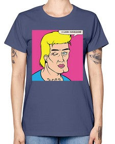 I Look Handsome 574# - art pop art -  Missy T-Shirt