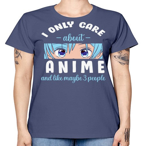 I Only Like People Anime Japanese 241# - anime -  Missy T-Shirt