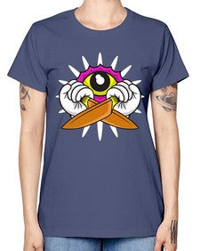 I spy you 140# - cartoon general -  Missy T-Shirt
