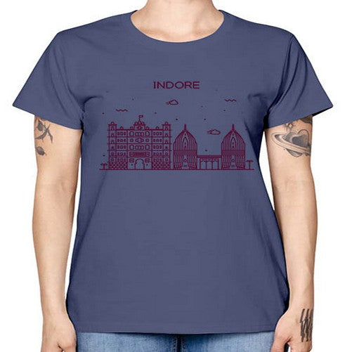 Indore 951# - cities -  Missy T-Shirt