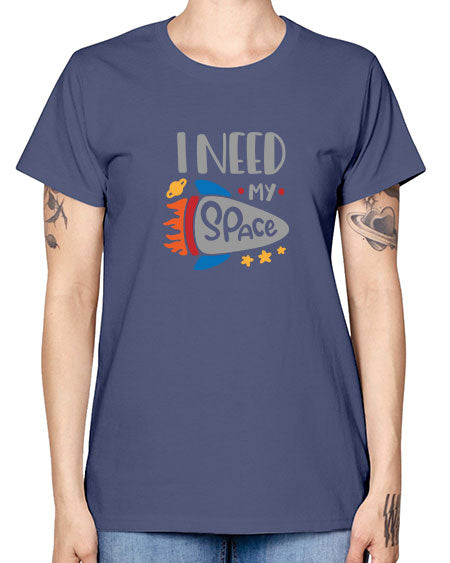 Ineedmyspace 17# - space -  Missy T-Shirt