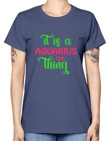 It is a aquarius thing 252# - aquarius -  Missy T-Shirt