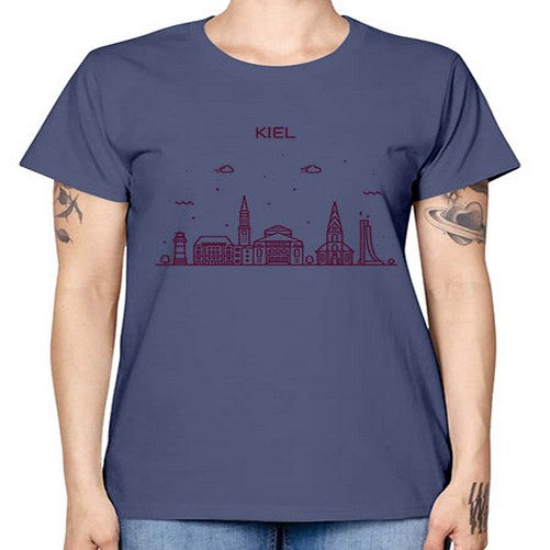 Kiel 1055# - cities -  Missy T-Shirt