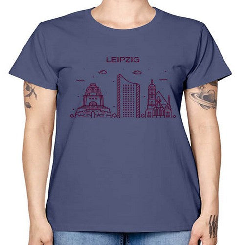 Leipzig 1126# - cities -  Missy T-Shirt
