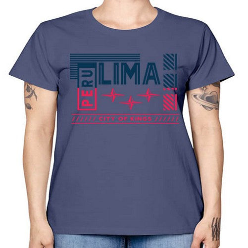 Lima 1138# - cities -  Missy T-Shirt
