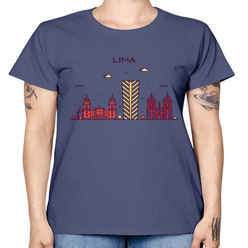 Lima 1139# - cities -  Missy T-Shirt