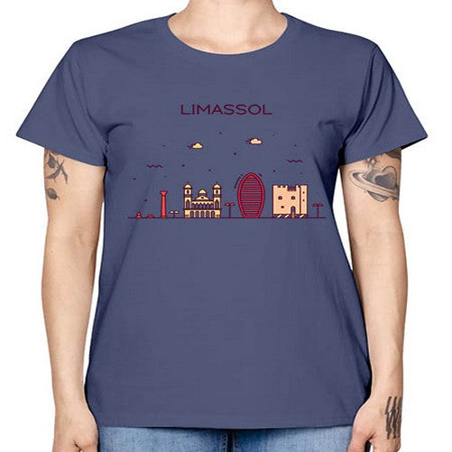 Limassol 1143# - cities -  Missy T-Shirt