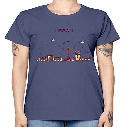 Lisbon 1147# - cities -  Missy T-Shirt