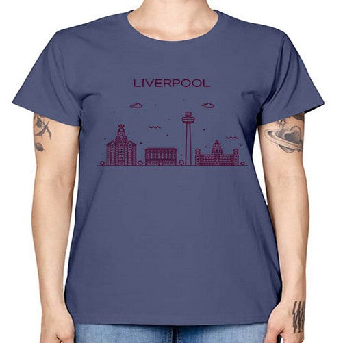 Liverpool 1150# - cities -  Missy T-Shirt