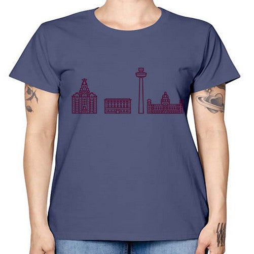 Liverpool 1151# - cities -  Missy T-Shirt