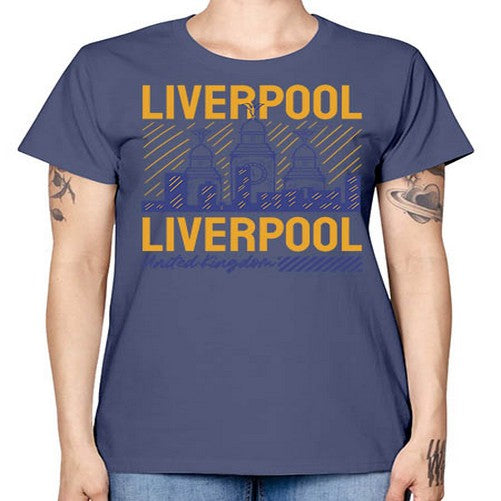 Liverpool 1152# - cities -  Missy T-Shirt