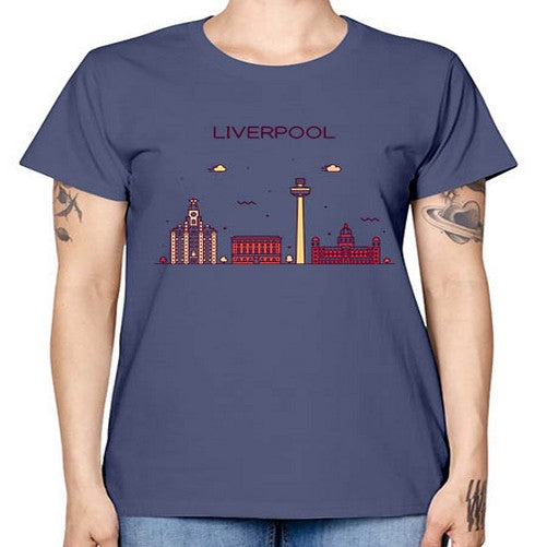 Liverpool 1153# - cities -  Missy T-Shirt