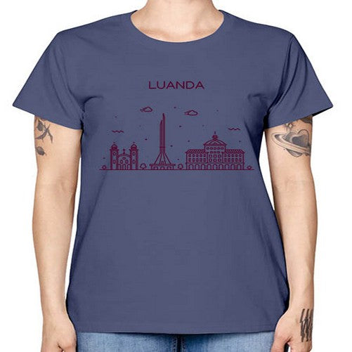 Luanda 1178# - cities -  Missy T-Shirt