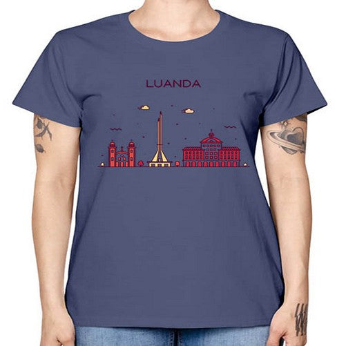 Luanda 1180# - cities -  Missy T-Shirt