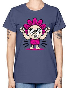 Mad flower 163# - cartoon general -  Missy T-Shirt