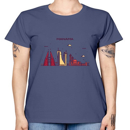 Manama 1225# - cities -  Missy T-Shirt