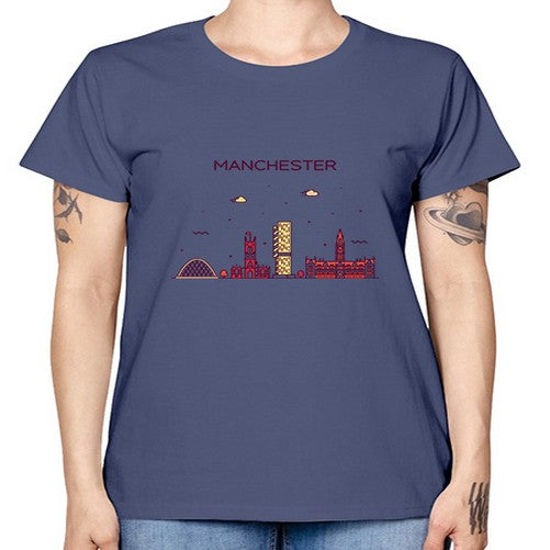 Manchester 1229# - cities -  Missy T-Shirt