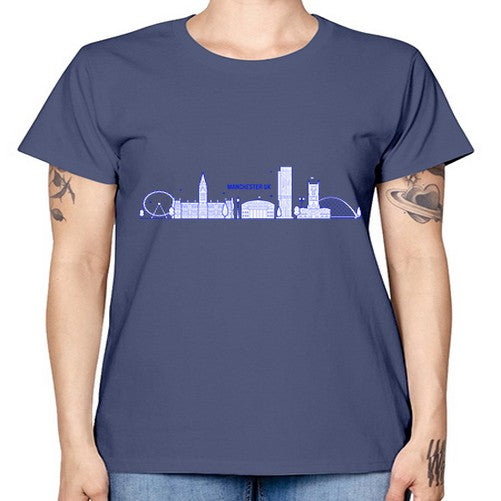 Manchester 1230# - cities -  Missy T-Shirt