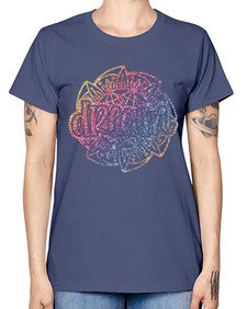 Mandala Dream Rainbow Glitter 760# - mandala -  Missy T-Shirt