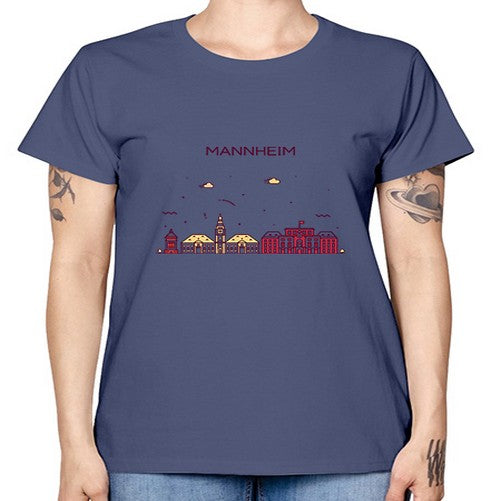 Mannheim 1237# - cities -  Missy T-Shirt